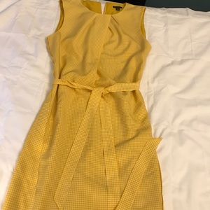 Yellow Ann Taylor Dress Size 6